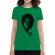Tricou adler dama imagine cassette verde mediu