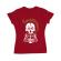 Tricou adler dama its coffee time rosu