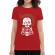 Tricou adler dama its coffee time rosu