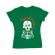Tricou adler dama its coffee time verde mediu