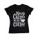 Tricou adler dama keep calm with coffee negru