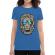 Tricou adler dama king of summer albastru azuriu