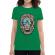 Tricou adler dama king of summer verde mediu