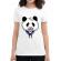 Tricou adler dama panda sailor alb
