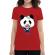 Tricou adler dama panda sailor rosu