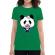 Tricou adler dama panda sailor verde mediu