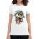 Tricou adler dama skull movie alb