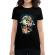 Tricou adler dama skull movie negru