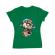 Tricou adler dama skull movie verde mediu