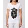 Tricou stanley stella dama coffee reaper alb