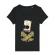 Tricou stanley stella dama death of skateboarder negru