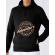 Hoodie barbat cu gluga adventure or nothing negru
