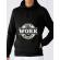 Hoodie barbat cu gluga dont work for money negru