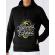 Hoodie barbat cu gluga learning before earning negru