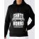 Hoodie barbat cu gluga skate board negru