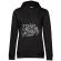 Hoodie dama cu gluga dare greatly negru
