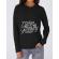 Hoodie dama cu gluga dare greatly negru