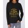 Hoodie dama cu gluga its not the mountain we conquer negru