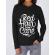 Hoodie dama cu gluga red hair dont care negru