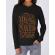 Hoodie dama cu gluga young saved and free negru