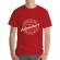 Tricou adler barbat adventure or nothing rosu