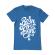 Tricou adler barbat born to fight albastru azuriu