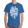 Tricou adler barbat born to fight albastru azuriu