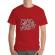 Tricou adler barbat dare greatly rosu