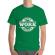 Tricou adler barbat dont work for money verde mediu