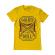Tricou adler barbat hard to kill galben