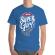 Tricou adler barbat i am a super girl albastru azuriu