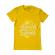 Tricou adler barbat learning before earning galben