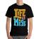 Tricou adler barbat life is a mess negru