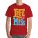 Tricou adler barbat life is a mess rosu
