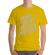 Tricou adler barbat make your dreams happen galben
