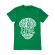Tricou adler barbat open your mind verde mediu