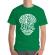 Tricou adler barbat open your mind verde mediu