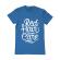 Tricou adler barbat red hair dont care albastru azuriu