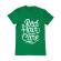 Tricou adler barbat red hair dont care verde mediu