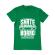 Tricou adler barbat skate board verde mediu