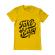 Tricou adler barbat take it easy galben
