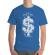 Tricou adler barbat tree dollar albastru azuriu