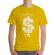 Tricou adler barbat tree dollar galben