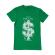 Tricou adler barbat tree dollar verde mediu