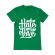 Tricou adler barbat turn hate into love verde mediu