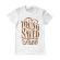 Tricou adler barbat young saved and free alb