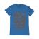 Tricou adler barbat young saved and free albastru azuriu