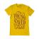 Tricou adler barbat young saved and free galben