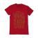 Tricou adler barbat young saved and free rosu