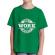 Tricou adler copil dont work for money verde mediu
